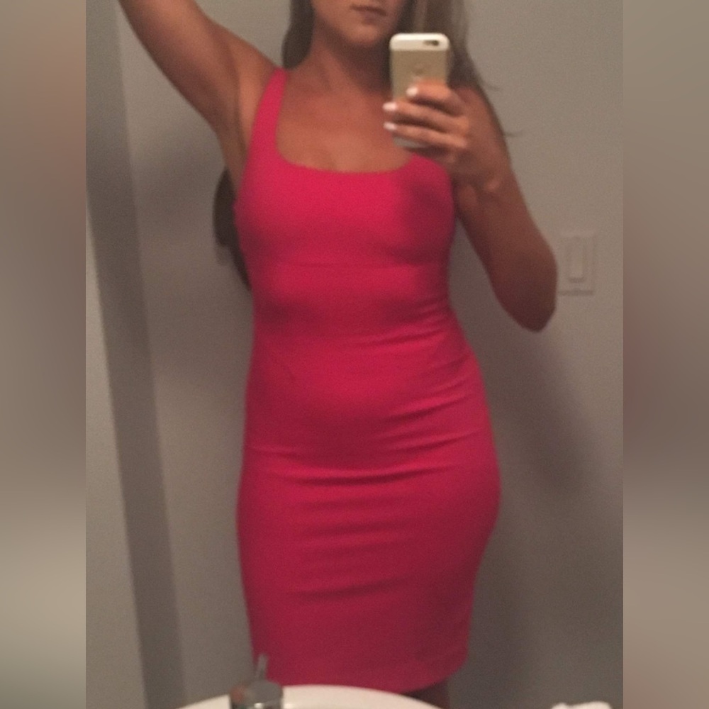 DVF Pink Dress